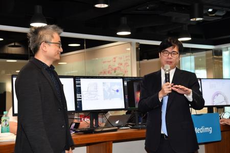 2020年6月15日行政院副院長陳其邁參訪「台灣人工智慧實驗室（Taiwan AI Labs）」_1 　共2張
