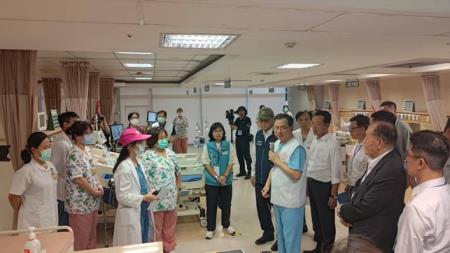 嘉義縣長庚醫院醫療量能擴充演習_0 　共8張