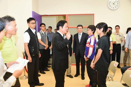 2018年5月14日行政院長賴清德視察國家運動訓練中心_備戰2018亞運會107.5.14DSC_6624_01_0
