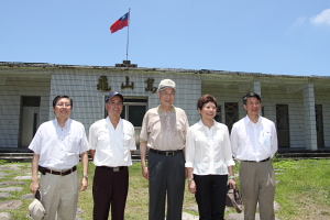 吳院長視察龜山島觀光建設，推廣國際魅力景點 　共1張