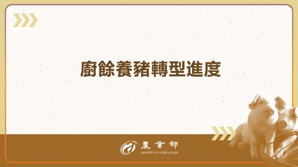 廚餘養豬轉型進度 　共1張