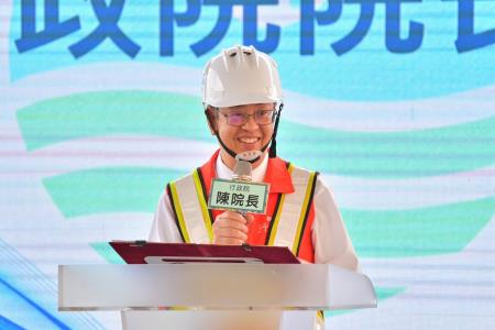 2023年10月29日行政院長陳建仁視察曾文南化聯通管工程計畫_5　共13張