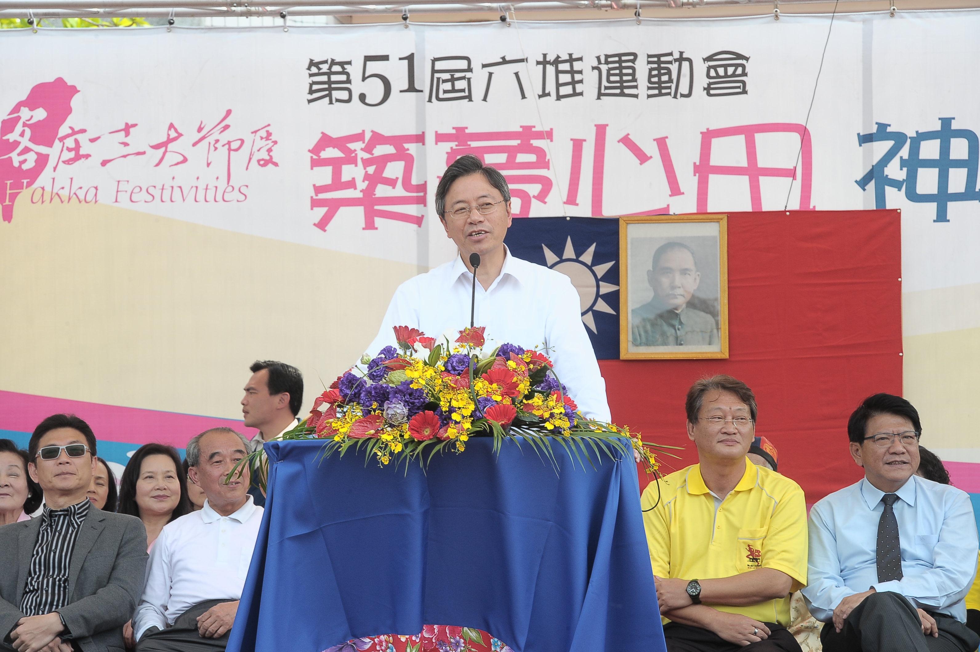 張揆：六堆運動會展現文化傳統 「傑出客家」精神源遠流長 　共4張