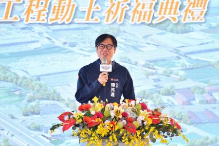 2023年12月12日行政院長陳建仁出席「國道10號里港交流道至新威大橋新闢道路里港至美濃段工程」動土祈福典禮10　共13張