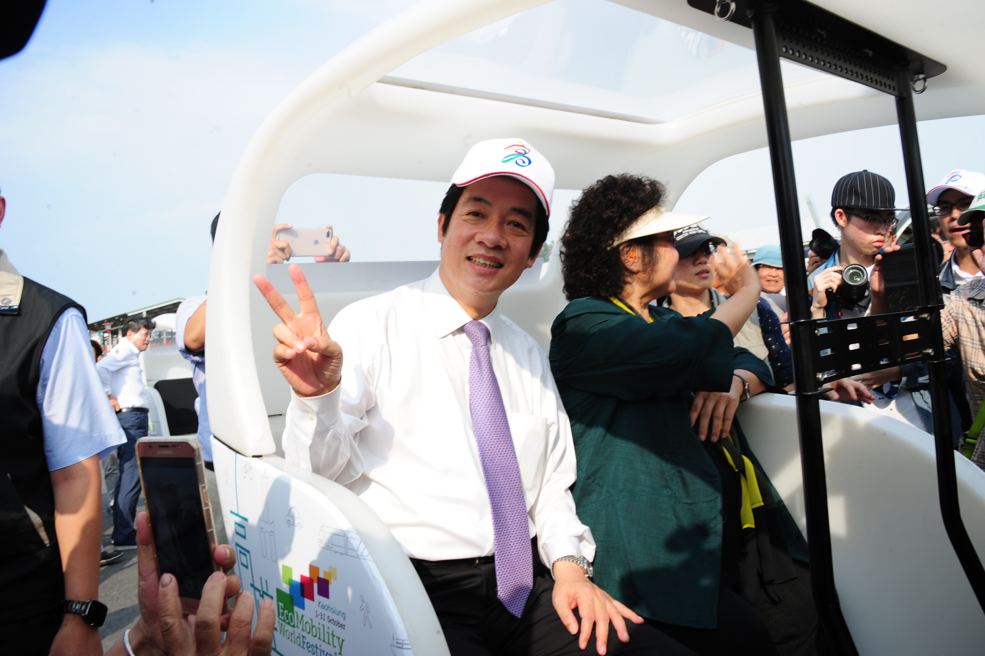2017生態交通全球盛典高雄登場  賴揆：向國際展現台灣推動生態交通成果及決心　共6張