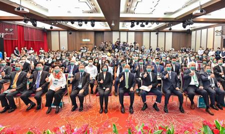 2022年11月14日行政院長蘇貞昌出席促參新紀元啟動儀式