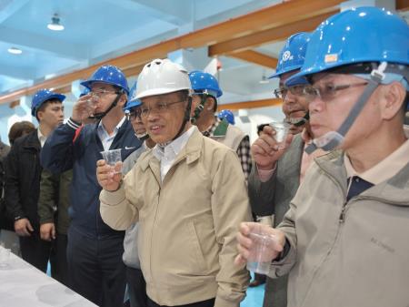 2019年5月7日行政院長蘇貞昌視察前瞻基礎建設(水環境)-離島地區供水改善計畫第二期2