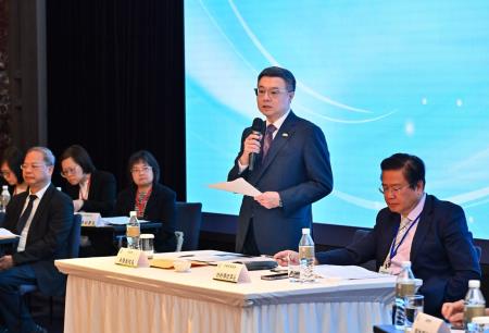 2024年12月10日行政院長卓榮泰出席2024行政院長與商業領袖座談會。 　共6張
