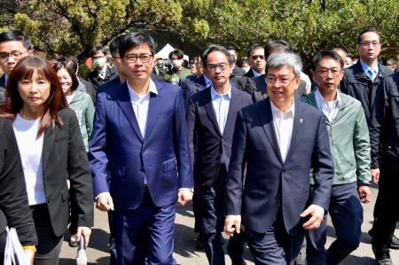 2023年2月28日行政院長陳建仁視察不義遺址_原日本海軍鳳山無線電信所_2