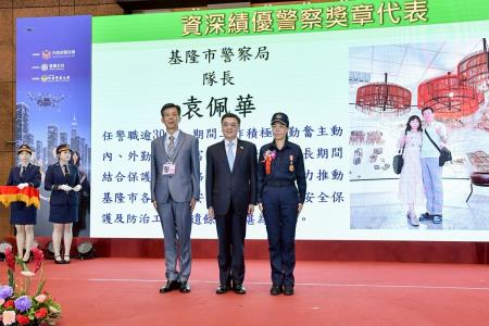 2026年6月11日行政院長卓榮泰出席115年警察節慶祝大會 　共8張
