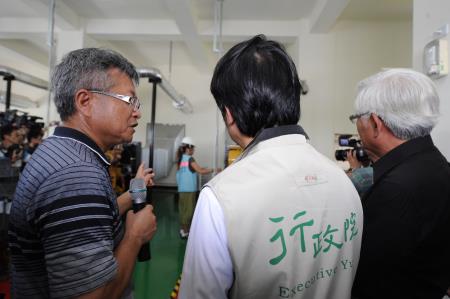 雲林縣元長鄉客子厝排水現地勘災-3