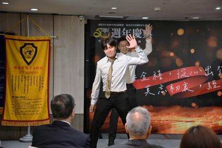 2024年9月7日 行政院長卓榮泰出席國際青年商會中華民國總會台北市首府國際青年商會第五十屆周年慶典。