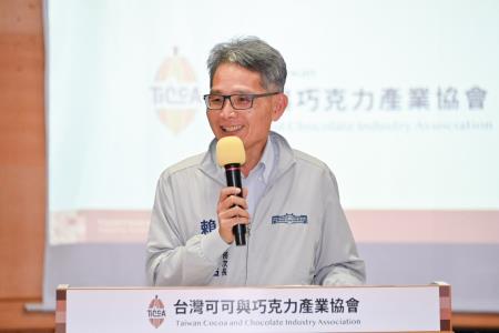 2026年8月14日行政院長卓榮泰參訪台灣可可與巧克力產業協會 　共7張