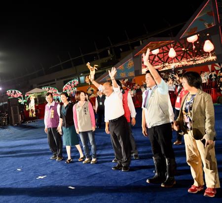 行政院長蘇貞昌參觀2019台灣燈會2