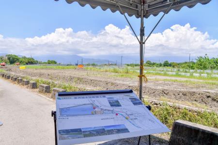 2026年7月17日行政院長卓榮泰視察宜蘭溪洲抽水站新建工程 　共5張
