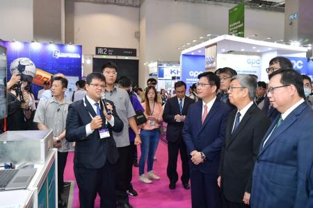 2023年9月6日行政院長陳建仁出席「SEMICON Taiwan 2023國際半導體展」開幕典禮。　共18張