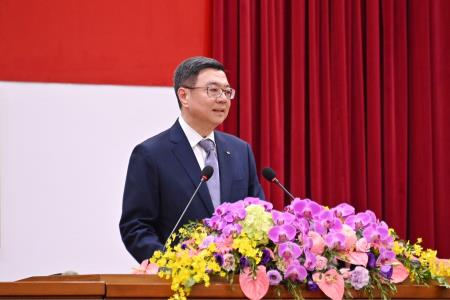 2024年6月13日行政院長卓榮泰出席113年警察節慶祝大會。　共7張