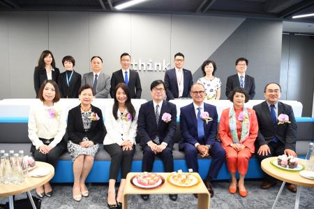 2019年9月10日行政院副院長陳其邁出席IBM客戶中心開幕記者會1　共4張