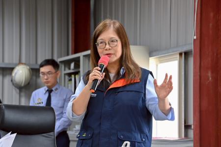 2026年5月1日行政院長卓榮泰視察海巡署第十海巡隊廳舍重建工程進度 　共8張