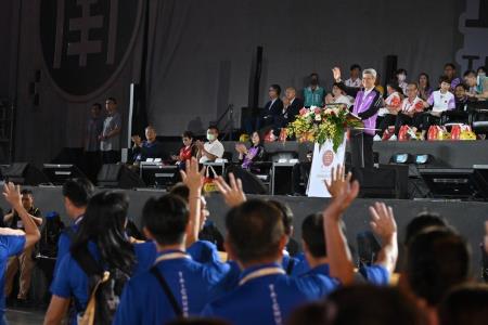 2023年10月21日行政院長陳建仁出席「112年全國運動會」開幕典禮