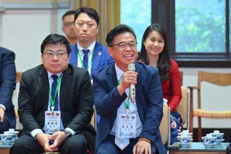 2026年9月15日行政院長卓榮泰接見「亞洲地區臺灣同鄉會回國訪問團」 　共6張