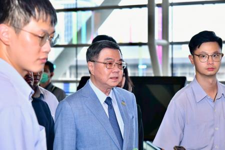 2025年7月16日行政院長卓榮泰出席「第55屆全國技能競賽開幕典禮」 　共8張