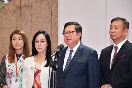 2023年9月1日行政院副院長鄭文燦出席「2023台北3C電器空調電腦影音展」開幕典禮_6 共6張　共6張