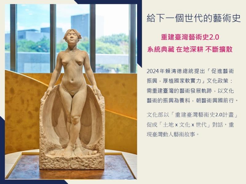 重建臺灣藝術史2.0 重現臺灣動人藝術故事－1 　共2張