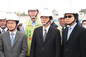 行政院長賴清德視察彰化污水下水道建設規劃辦理情形