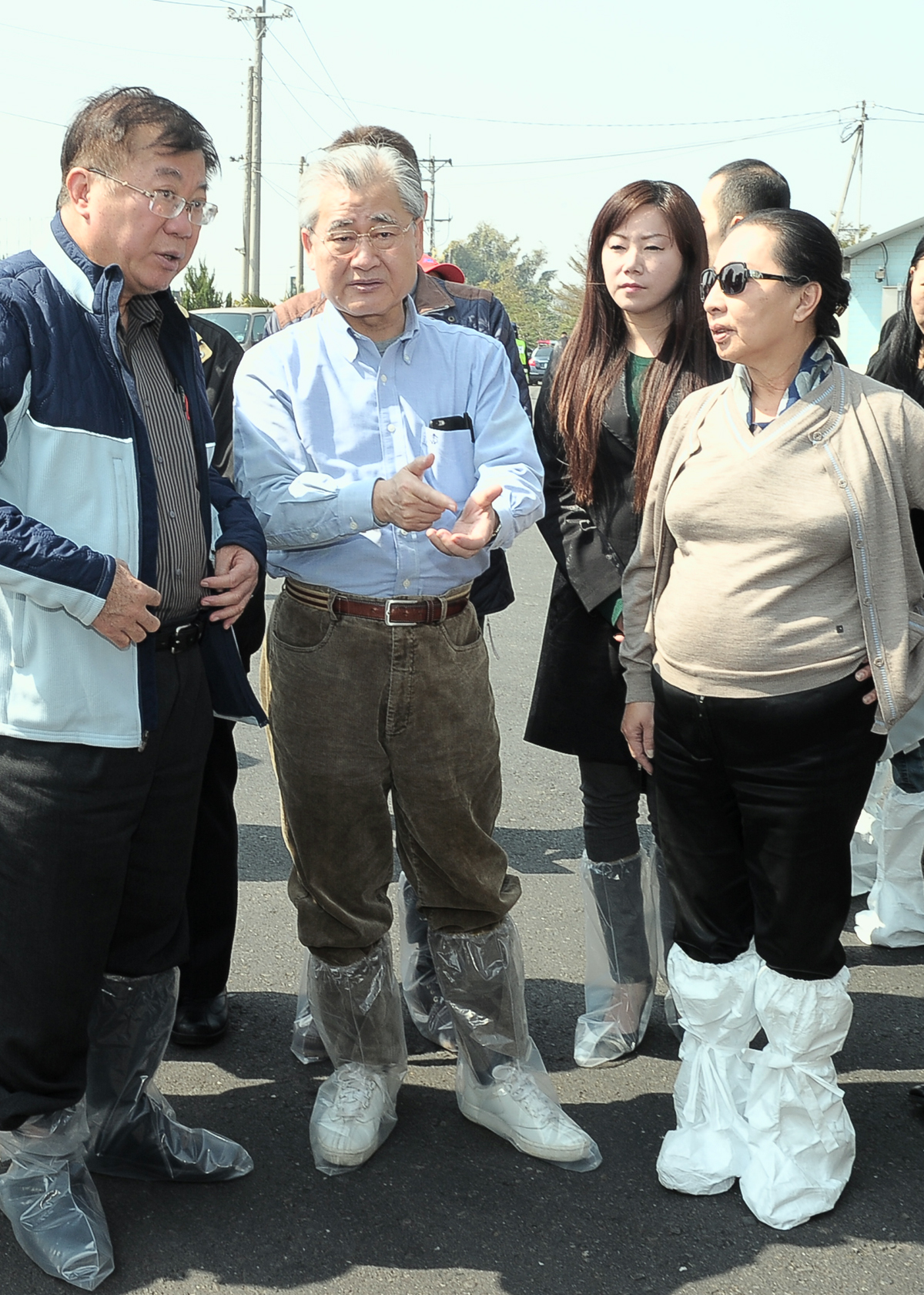 關切禽流感疫情 毛揆訪視雲嘉地區防疫作業 　共2張