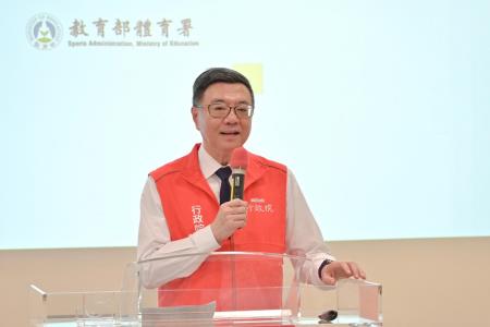 2024年6月15日行政院長卓榮泰視察國家運動訓練中心、國家運動科學中心及國家培訓隊備戰2024巴黎奧運及巴黎帕運情形 　共13張
