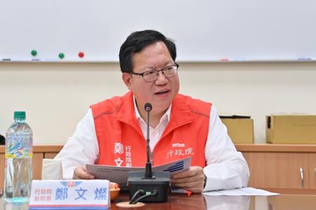 2023年9月21日行政院副院長鄭文燦視察「台8線36K~62K（含台8甲線）谷關至德基段」 　共4張