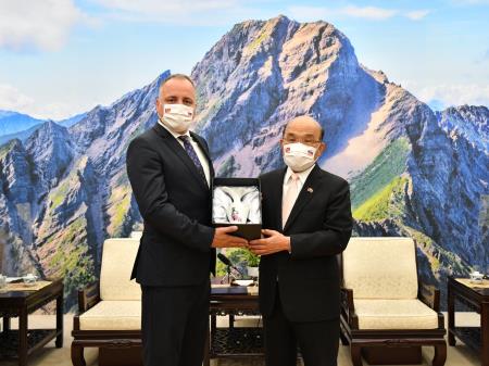 2022年6月6日行政院長蘇貞昌接見斯洛伐克國會及布拉提斯拉瓦省聯合訪問團 _3_　共8張