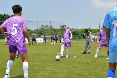 2024年8月24日探班Dream Taiwan U14足球隊加油打氣 _8_　共9張