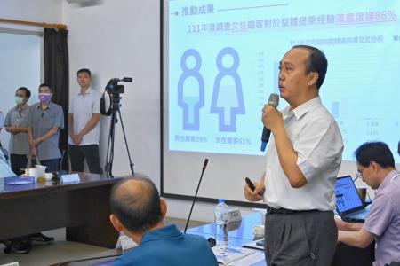 2023年7月3日行政院長陳建仁視察台灣好行推動情形