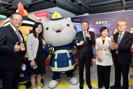 卓院長今（1）日出席「113年國家防災日系列活動啟動記者會」照片_9 共10張　共10張