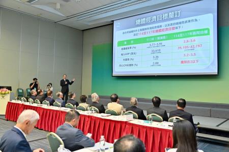 2024年9月3日行政院長卓榮泰出席「行政院經濟發展委員會」顧問會議開幕典禮　共10張
