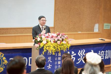 2026年3月22日行政院長卓榮泰出席「115年度防災士培訓」　共5張