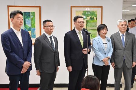 2024年5月24日行政院長卓榮泰視察「165反詐騙諮詢專線」