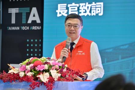 20240615行政院長卓榮泰視察「臺南沙崙智慧綠能科學城」 _2_ 　共9張
