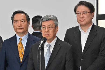 2023年5月5日行政院長陳建仁出席「全民反詐 藝起發聲」記者會致詞-S__125608362 　共8張