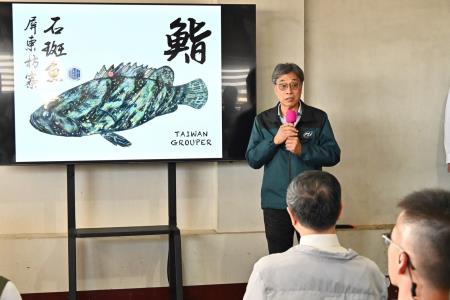 卓院長今（1）日參訪「屏東輸日龍虎斑養殖場」照片 共7張_4　共7張