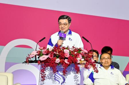 2026年5月23日行政院長卓榮泰出席115年全國身心障礙國民運動會開幕典禮 　共7張