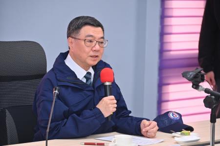 卓院長今(20)日慰勉「海洋委員會海巡署艦隊分署北部地區機動海巡隊同仁」照片 共8張　共8張