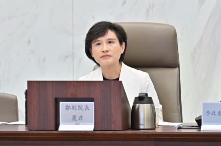 鄭副院長今(12)日主持113年第1次行政院國土安全政策會報照片 共2張 　共2張