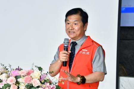 2023年6月19日行政院長陳建仁視察臺灣風能訓練股份有限公司 　共13張