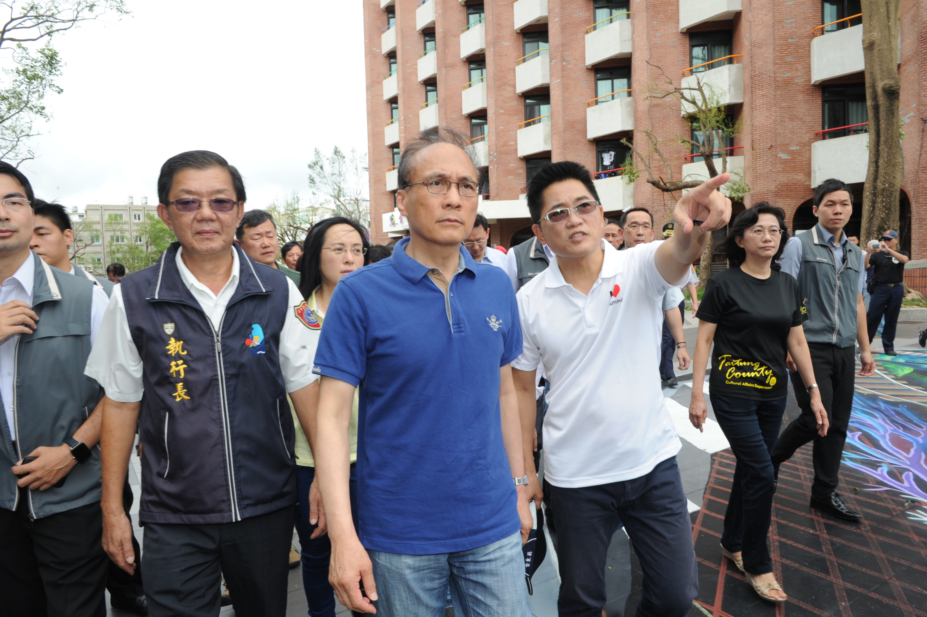 林揆要求第一時間恢復臺東水電及交通  完成臺東災後復原