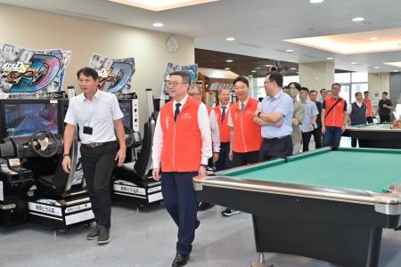 2024年6月15日行政院長卓榮泰視察國家運動訓練中心、國家運動科學中心及國家培訓隊備戰2024巴黎奧運及巴黎帕運情形_6 　共13張