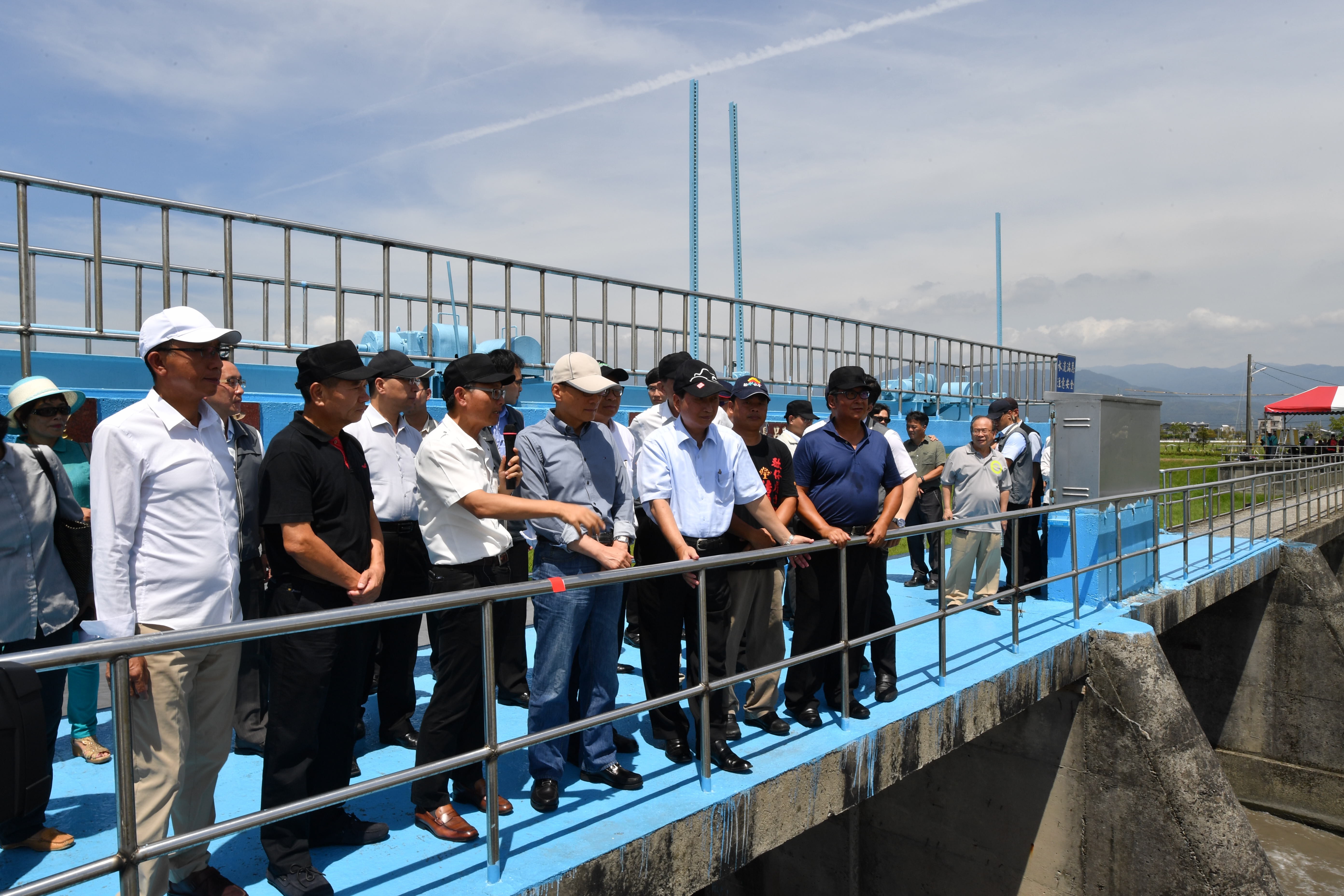 林揆：營造安農溪親水環境 推動水環境建設典範　共6張