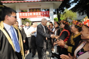 吳揆：視察屏東榮譽國民之家，提前祝福災區鄉民平安過好年 　共1張